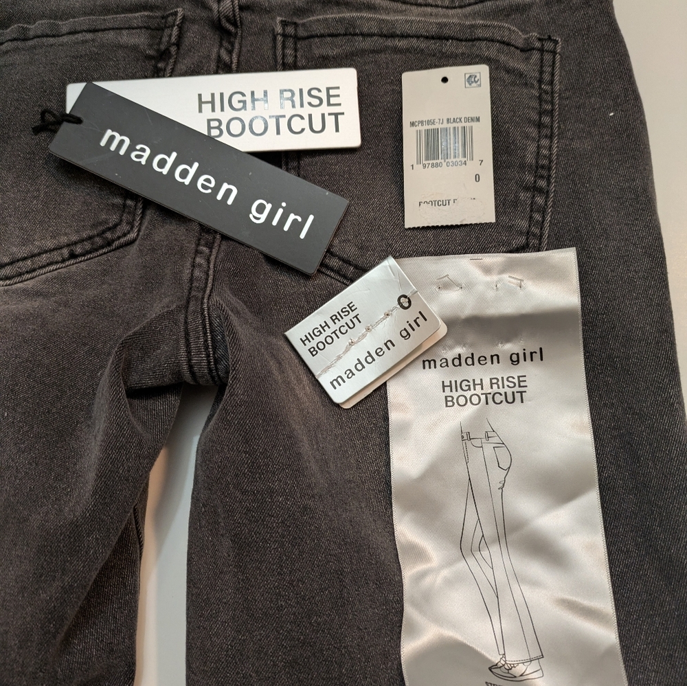 High Rise Boot Cut Jeans - Picture 9 of 12